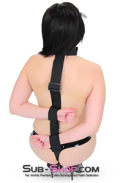 0563RS      Beginner’s Behind the Back Neck to Wrist Restraints - LAST CHANCE - Final Closeout!