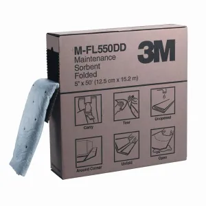 3M™ Maintenance Sorbent Folded M-FL550DD, High-Capacity