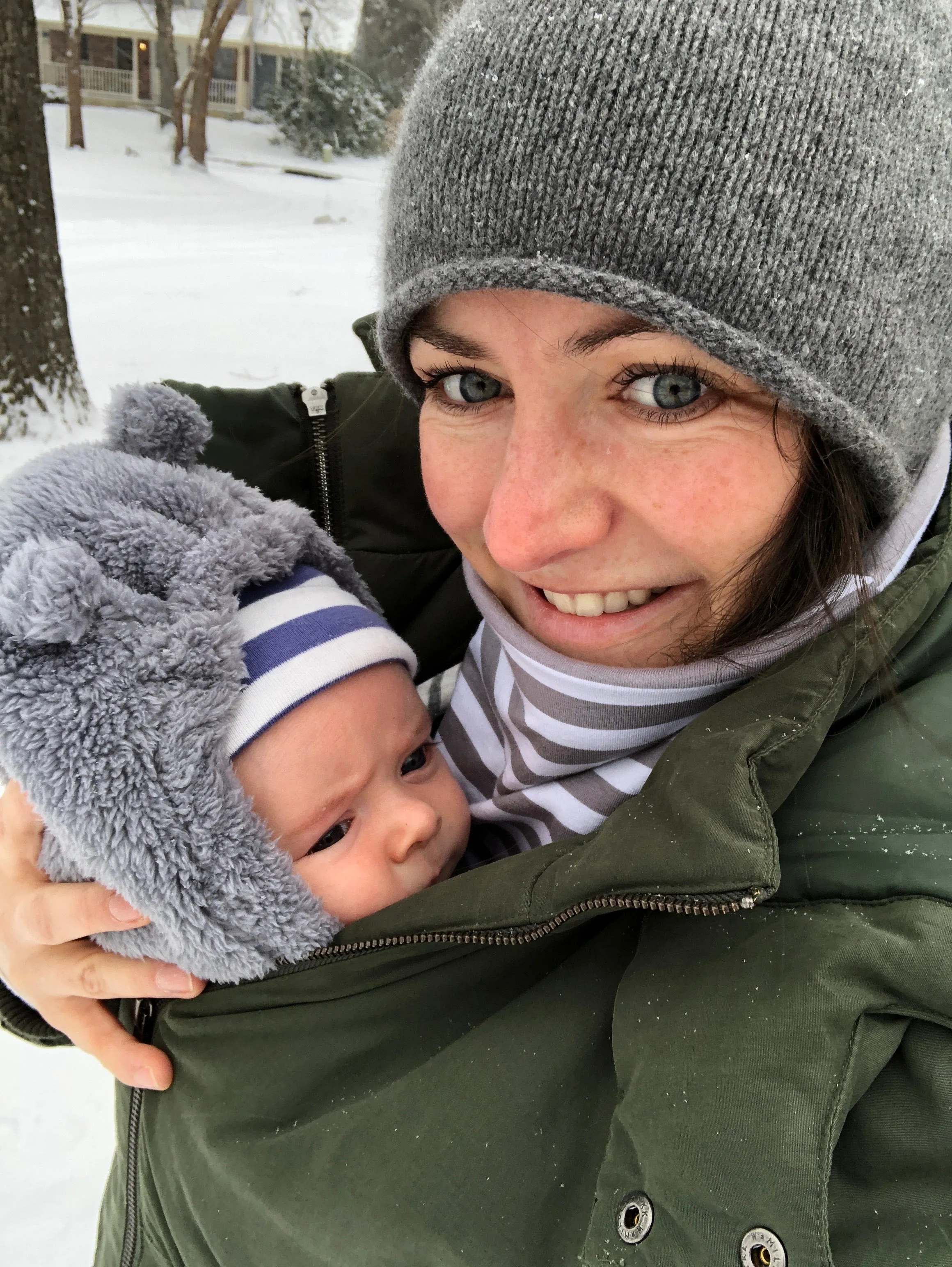 Adult Handmade Neck Warmer Solid Gray Stone (multiple liner options)