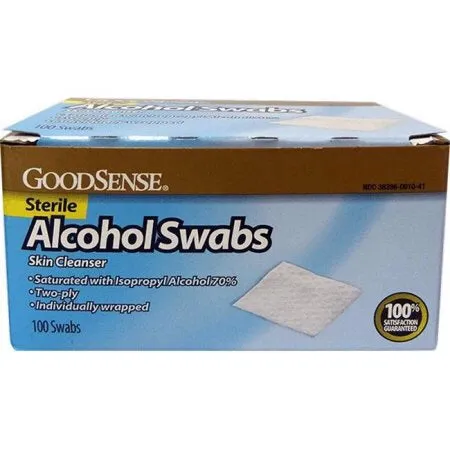 Alcohol Prep Pads, 100 ct