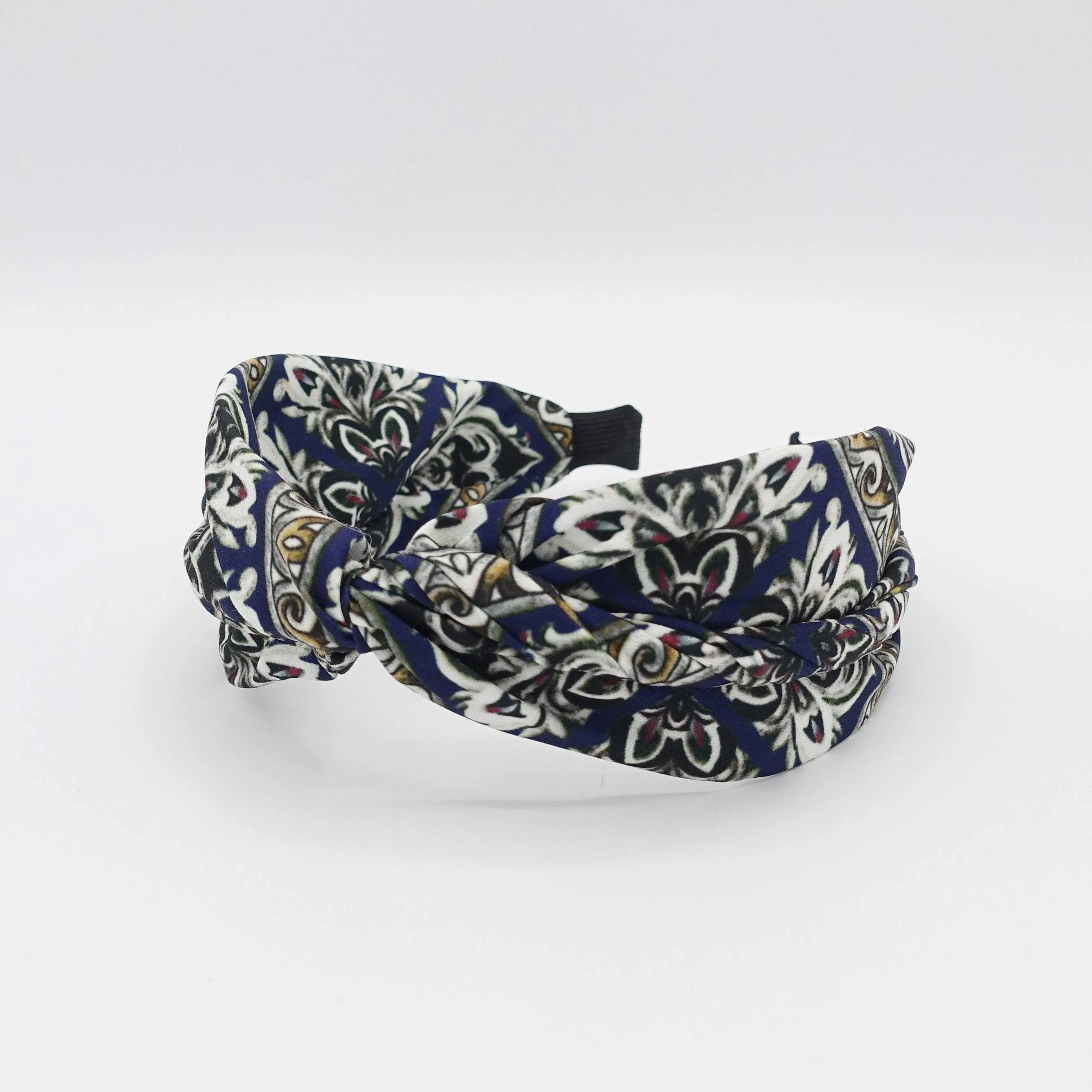 baroque paisley headband twist cross hairband shop for women