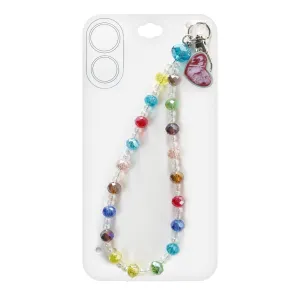 Beaded Cell Phone Wrist Strap Charm