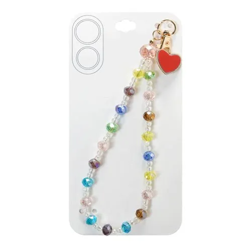 Beaded Cell Phone Wrist Strap Charm