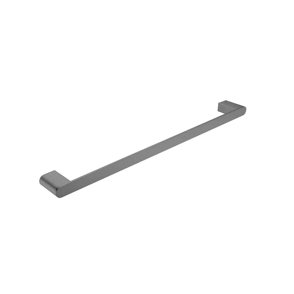 Bianca Single Towel Rail Gun Metal 800MM 9030-GM