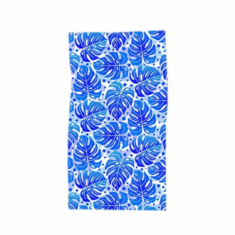 Blue Jungle Beach Towel