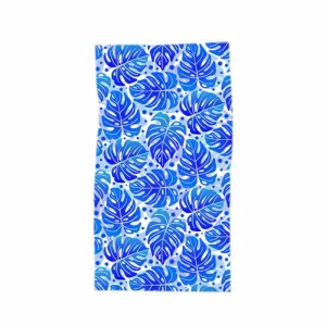 Blue Jungle Beach Towel