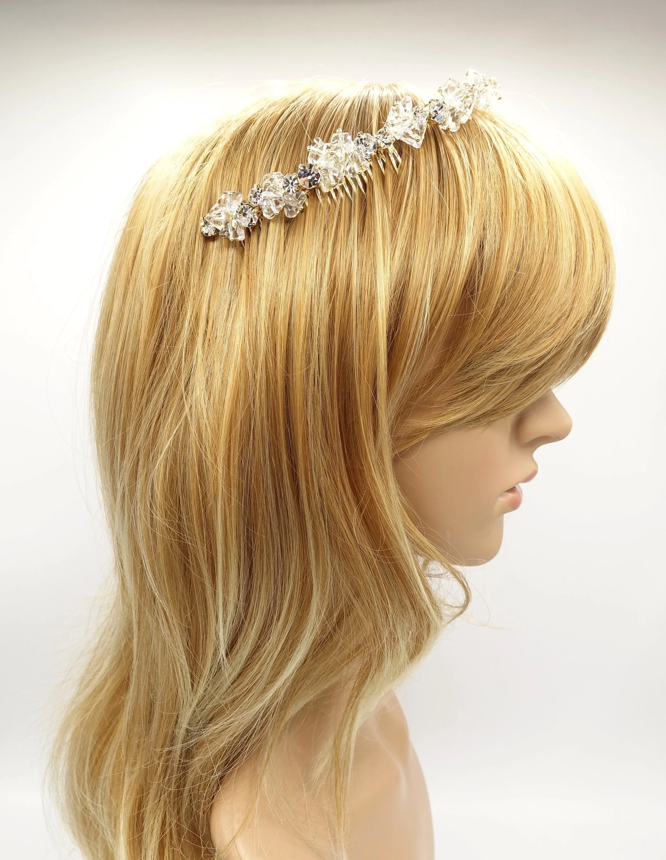 bridal comb tiara wedding crown event hair accessory for women