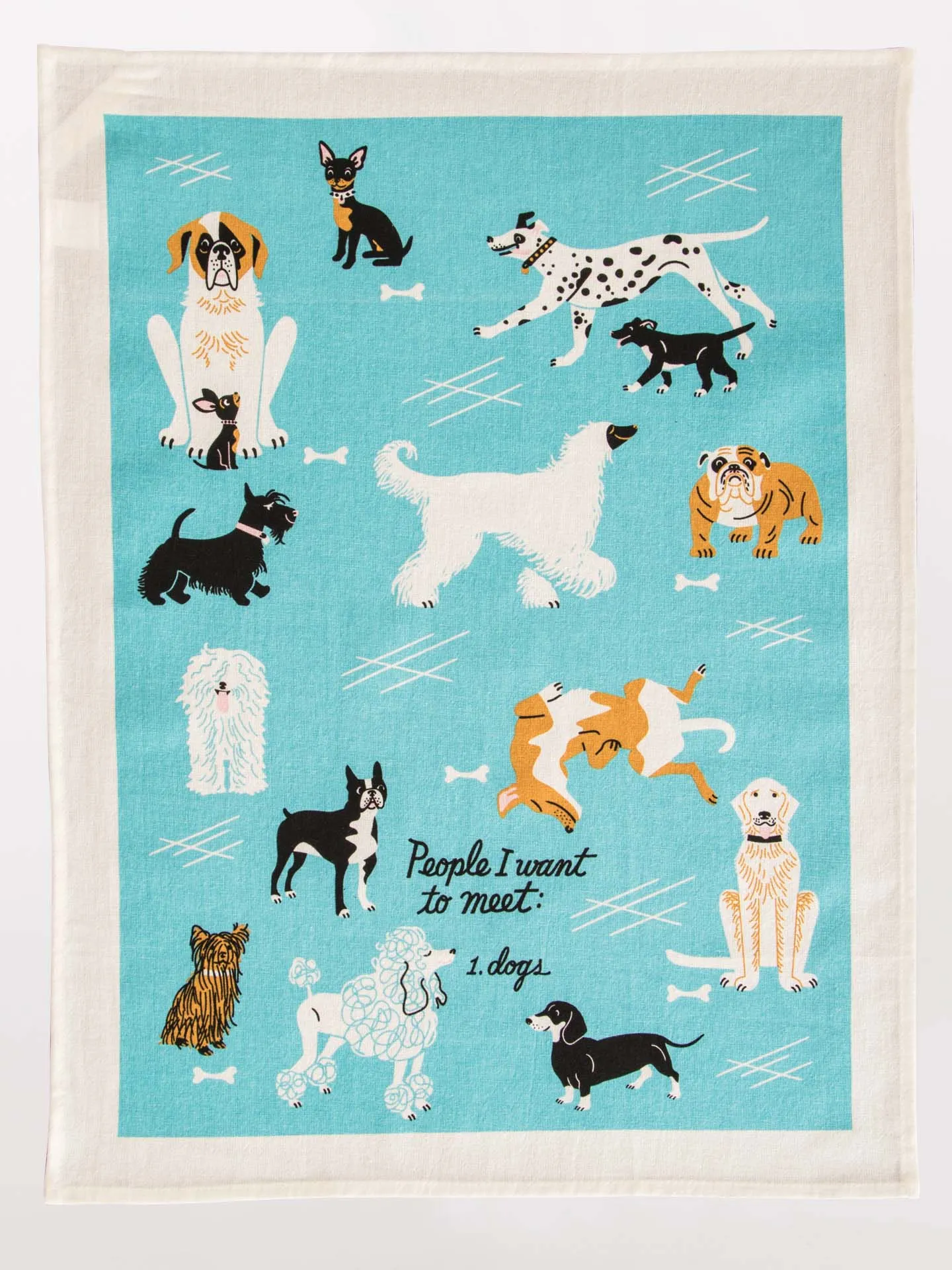 Cat and Dog People Dish Towels