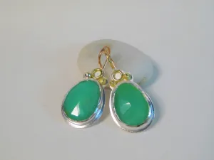 Chrysoprase Earrings