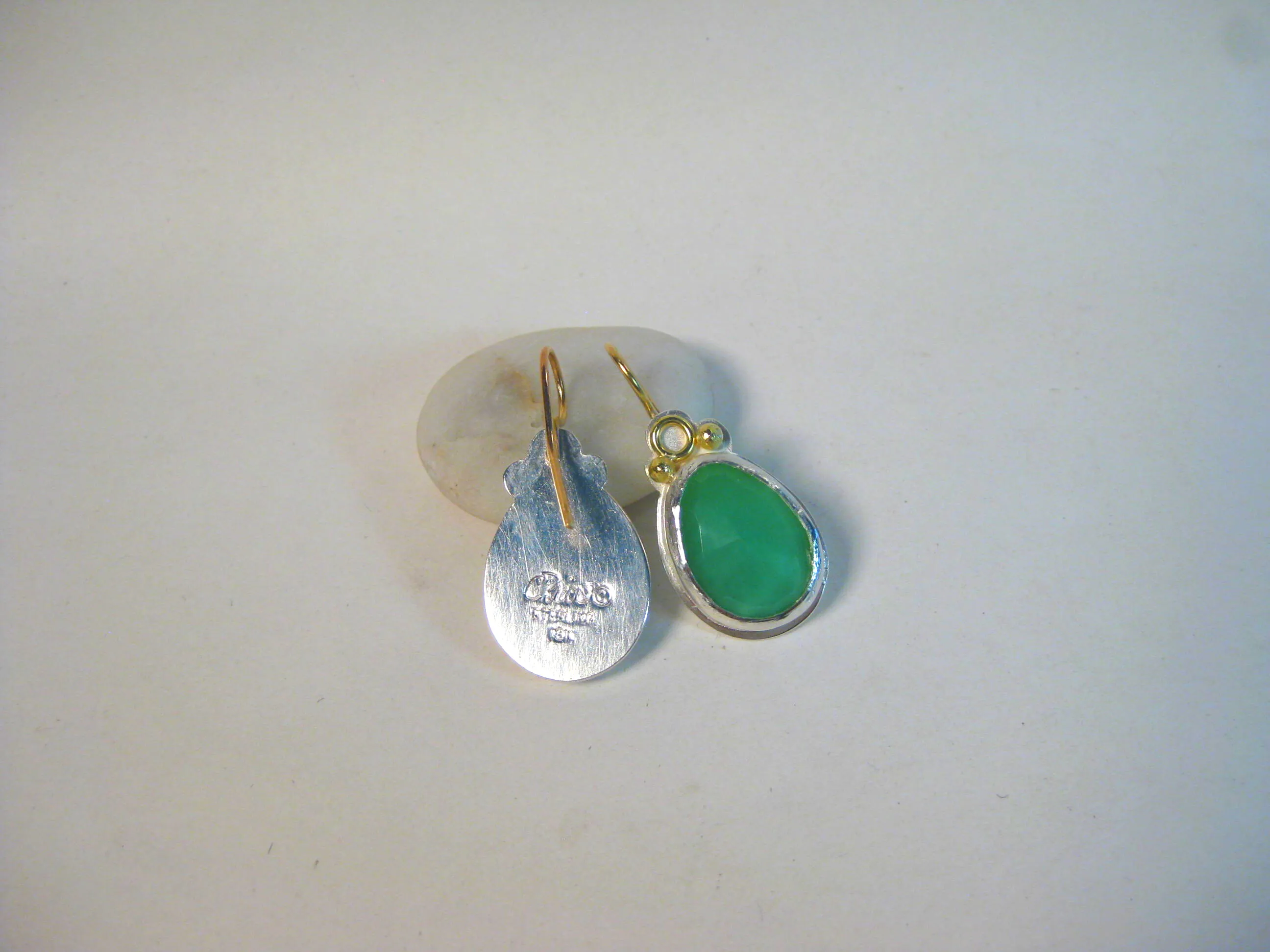 Chrysoprase Earrings