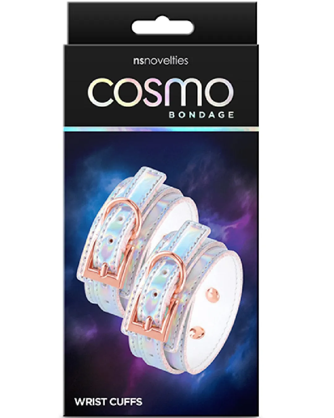 Cosmo Bondage Holographic Wrist Cuffs