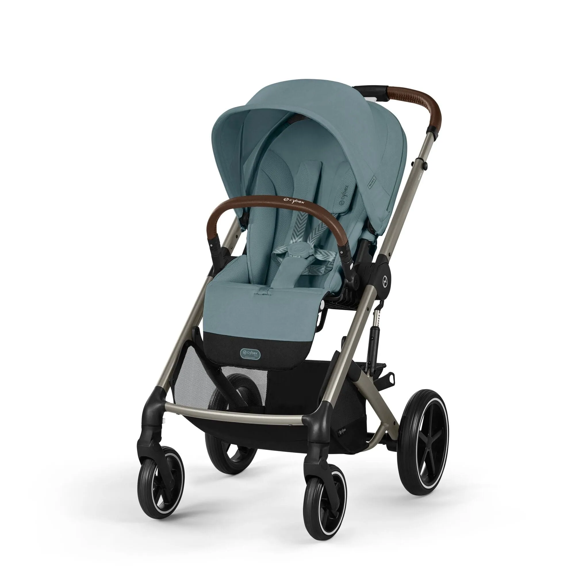 Cybex Balios S Lux Comfort Bundle - Taupe/Stormy Blue