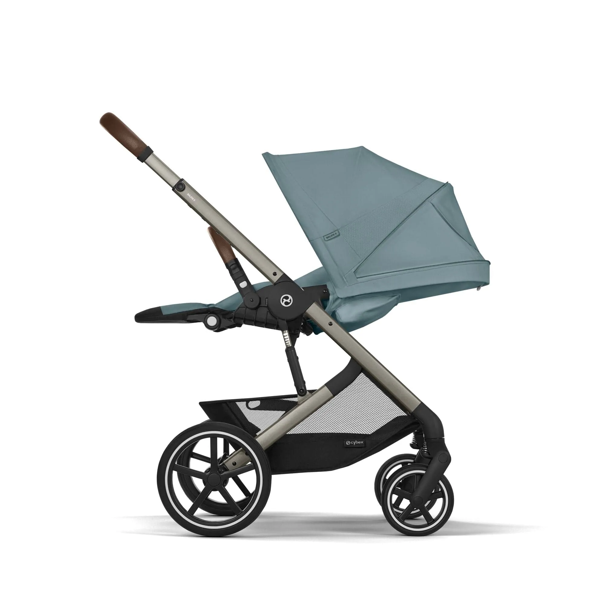 Cybex Balios S Lux Comfort Bundle - Taupe/Stormy Blue