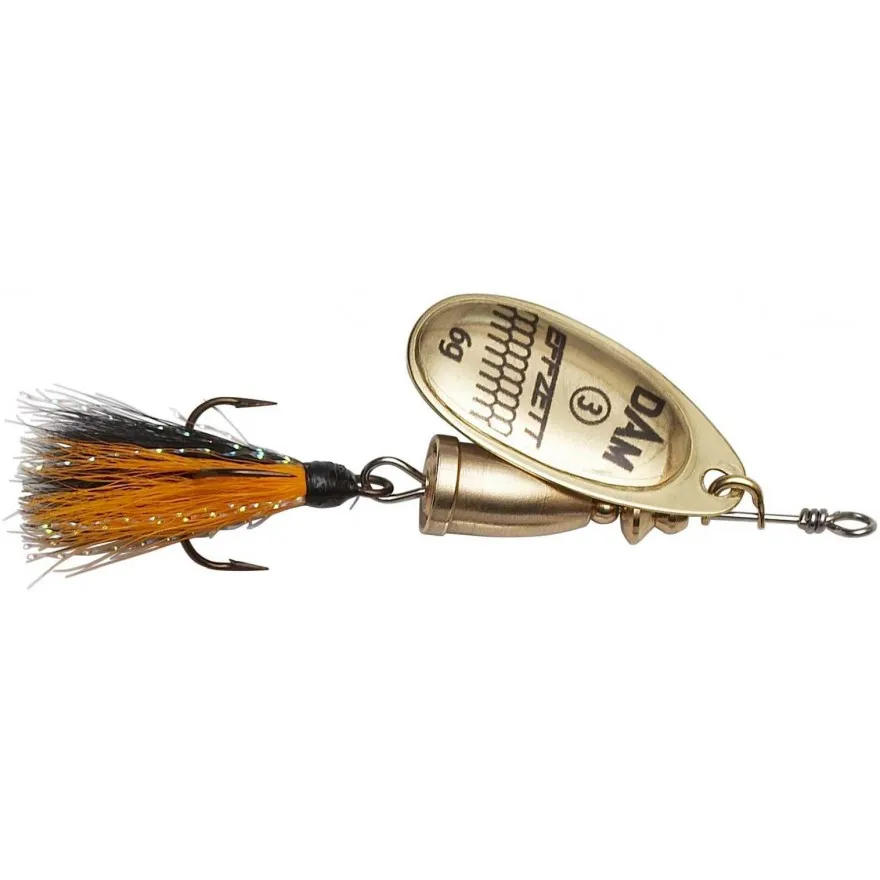 DAM | Effzett Executor Dressed Spinner | Sinking | #4 | 8g