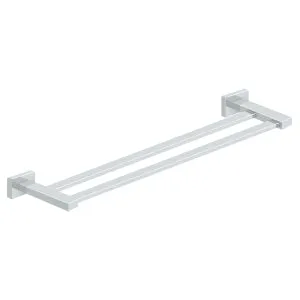 Deltana 55D2006 24" Double Towel Bar - Solid Brass