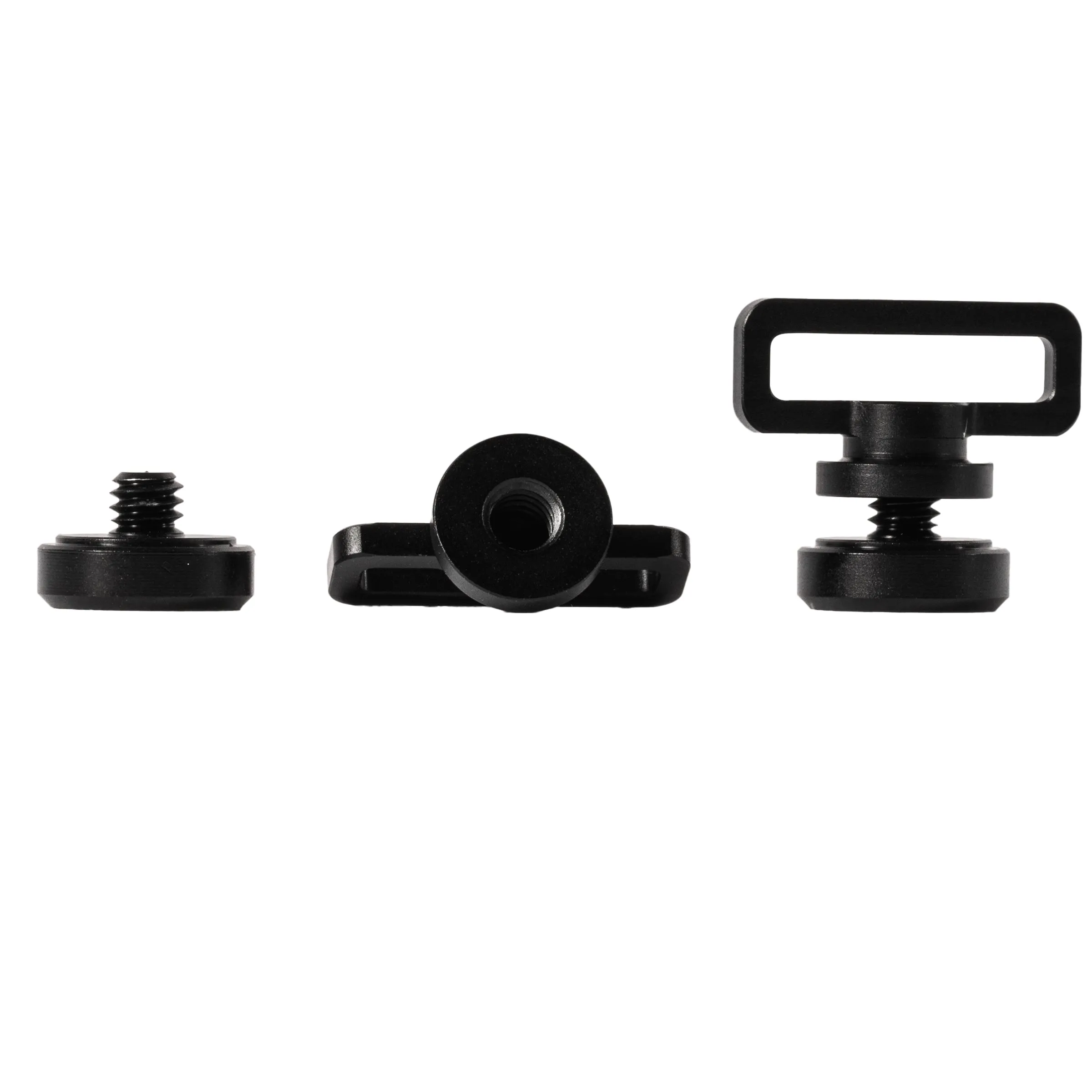 HK Army Aluminum Chin Strap Screw Set - Black