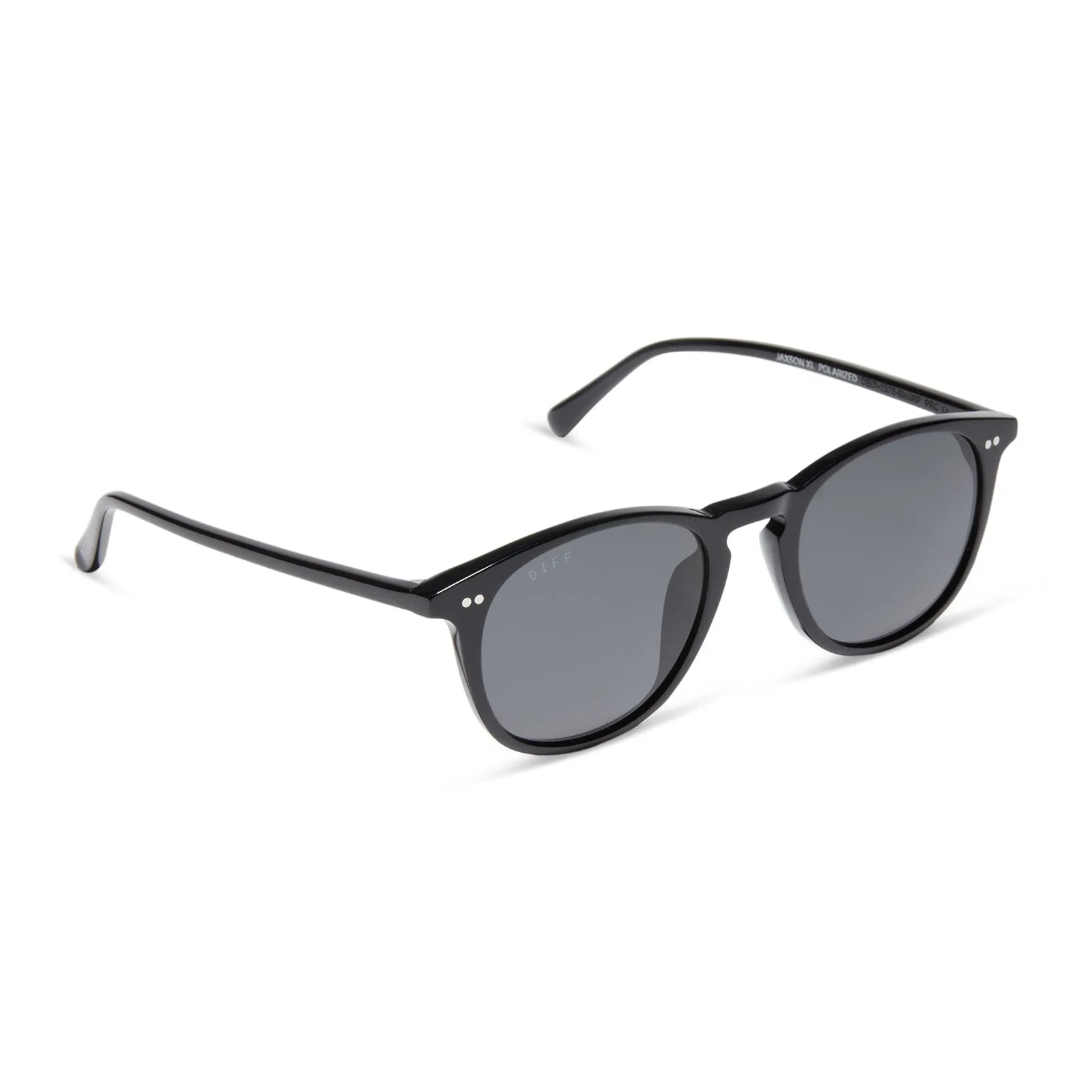 JAXSON XL - BLACK   GREY POLARIZED SUNGLASSES