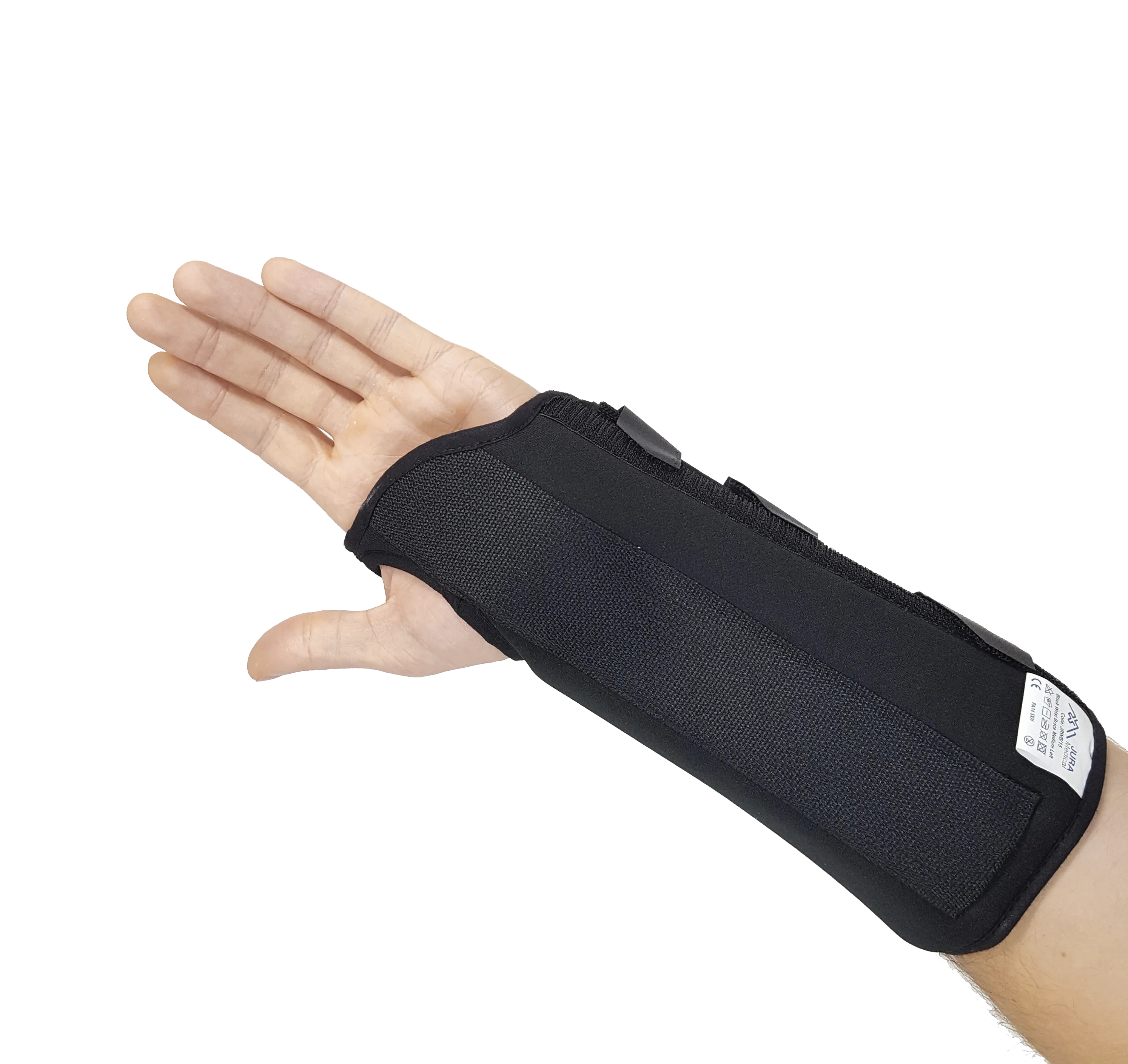 Jura Black Wrist Brace - Long