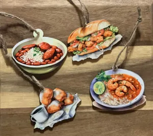 Louisiana | Foods | Ornaments | New Orleans