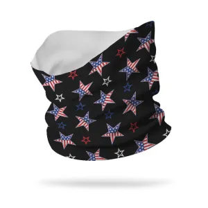 Lycra American Stars and Stripes Neck Gaiter