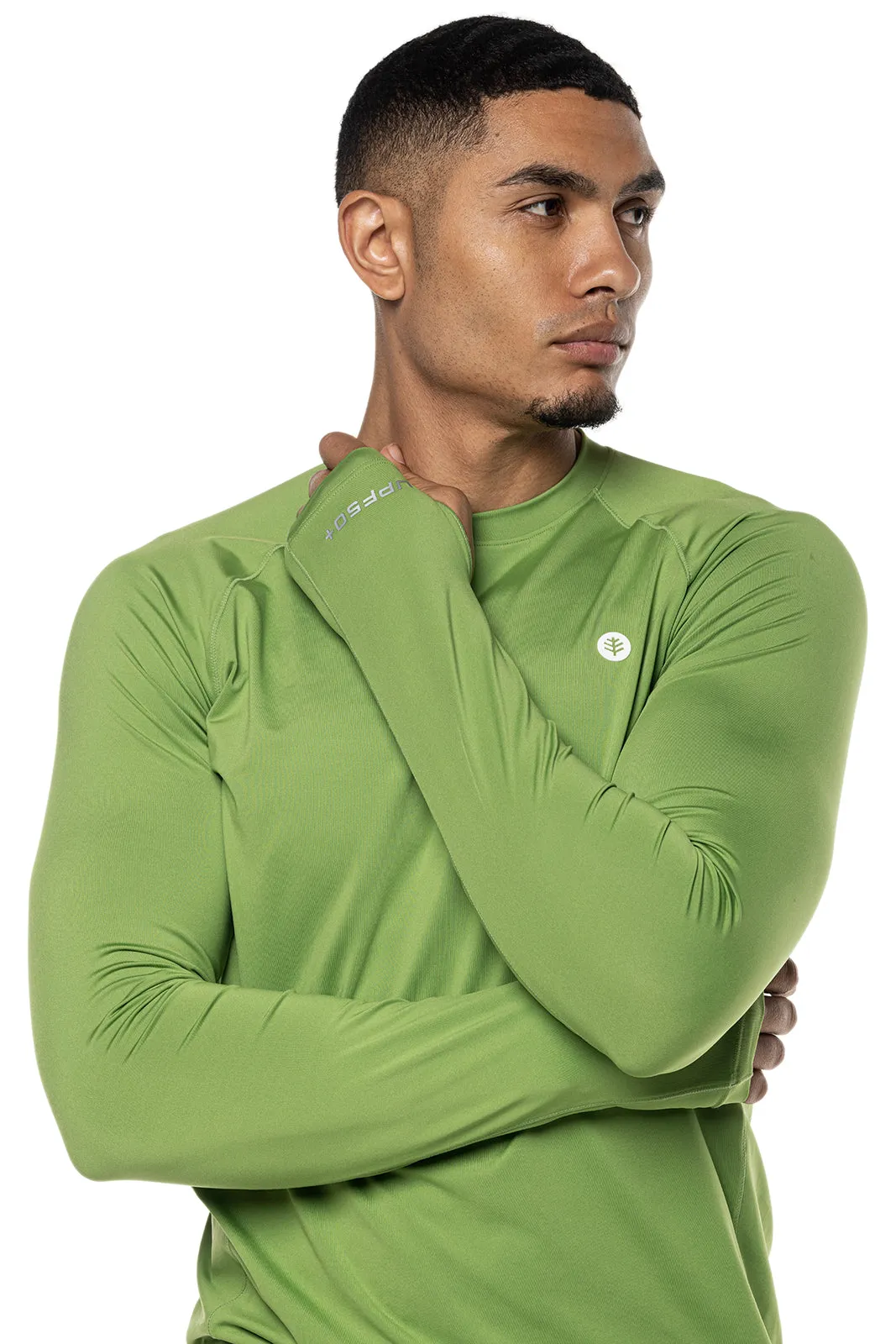 Men's Agility Long Sleeve Performance T-Shirt  |  Soft Fern