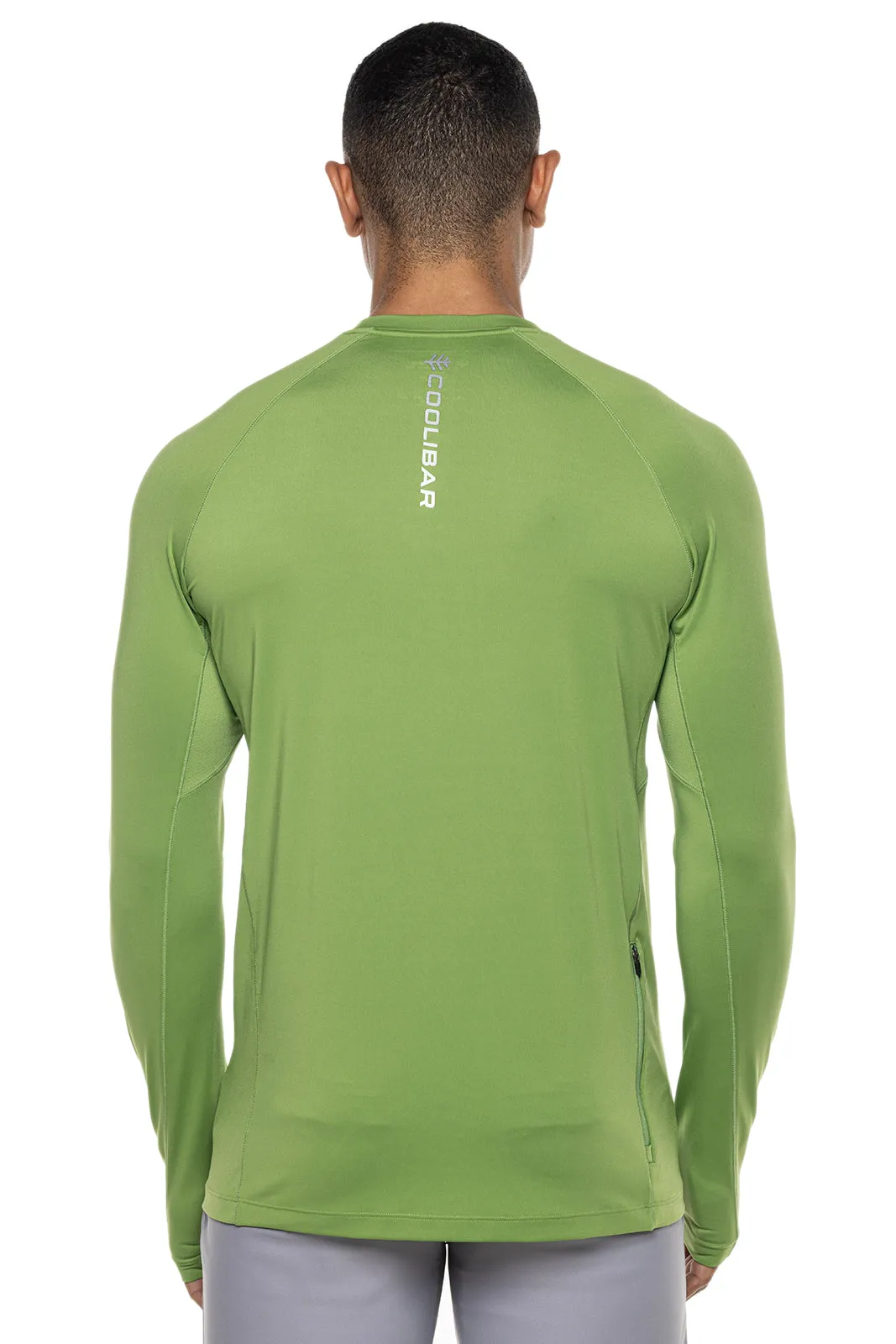 Men's Agility Long Sleeve Performance T-Shirt  |  Soft Fern