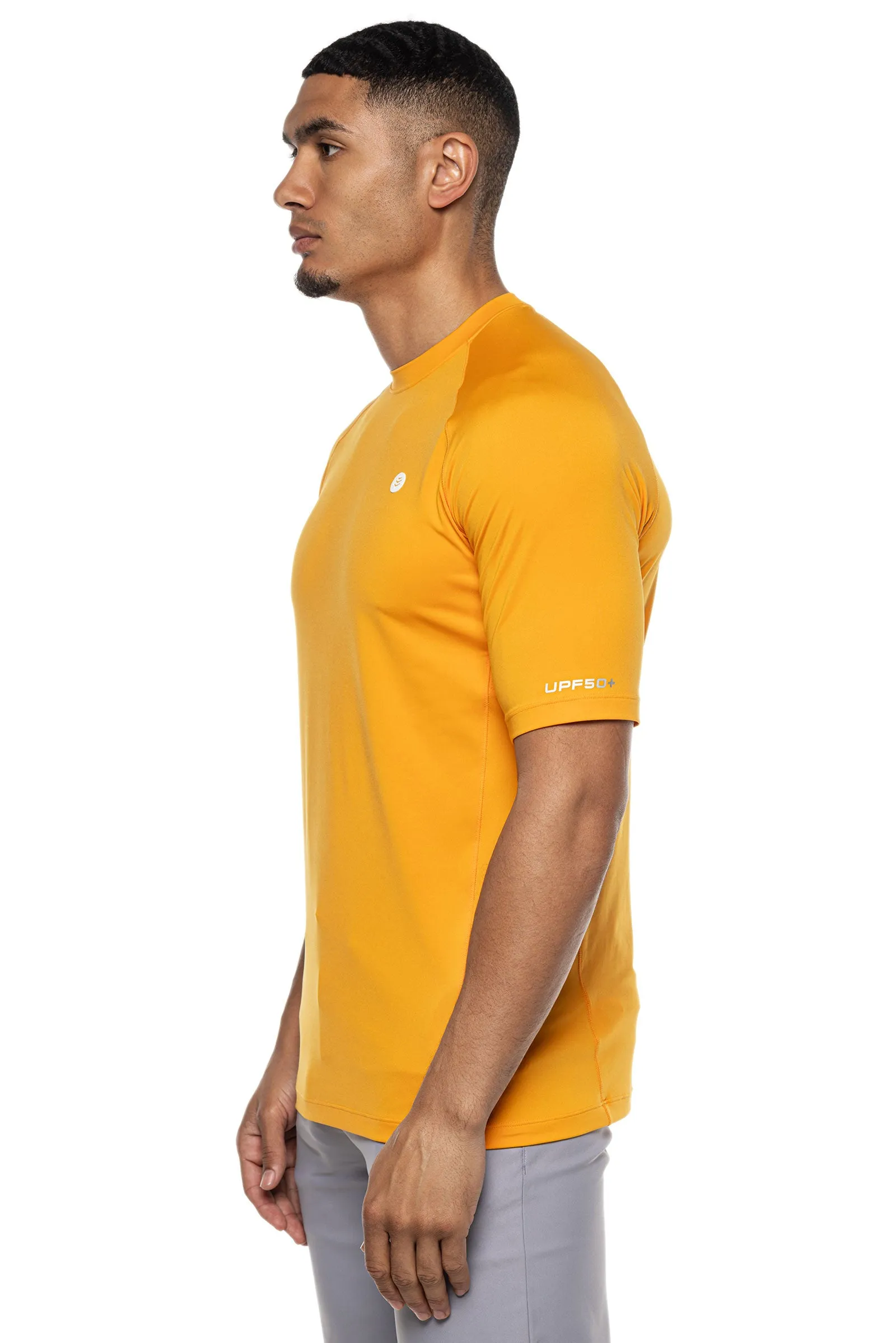 Men's Agility Short Sleeve Performance T-Shirt  |  Apricot Crush