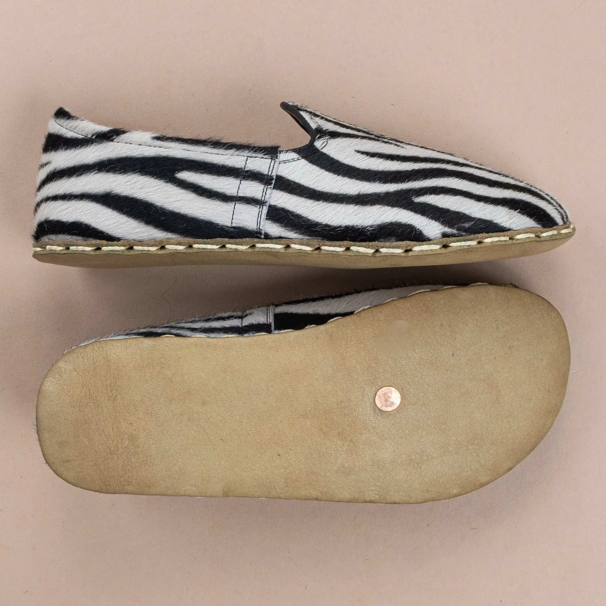 Men's Zebra Barefoots