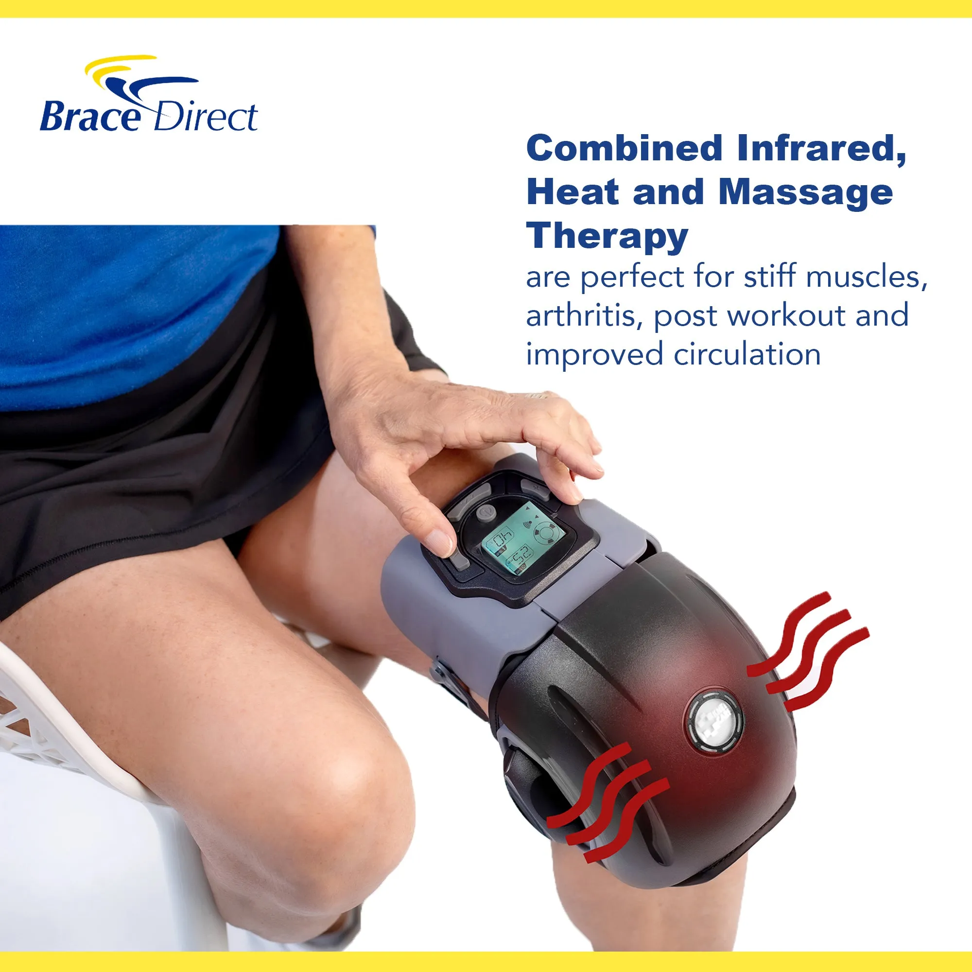 OA Unloader Plus Heated Knee Massager Bundle - Complete Arthritis Pain Relief System