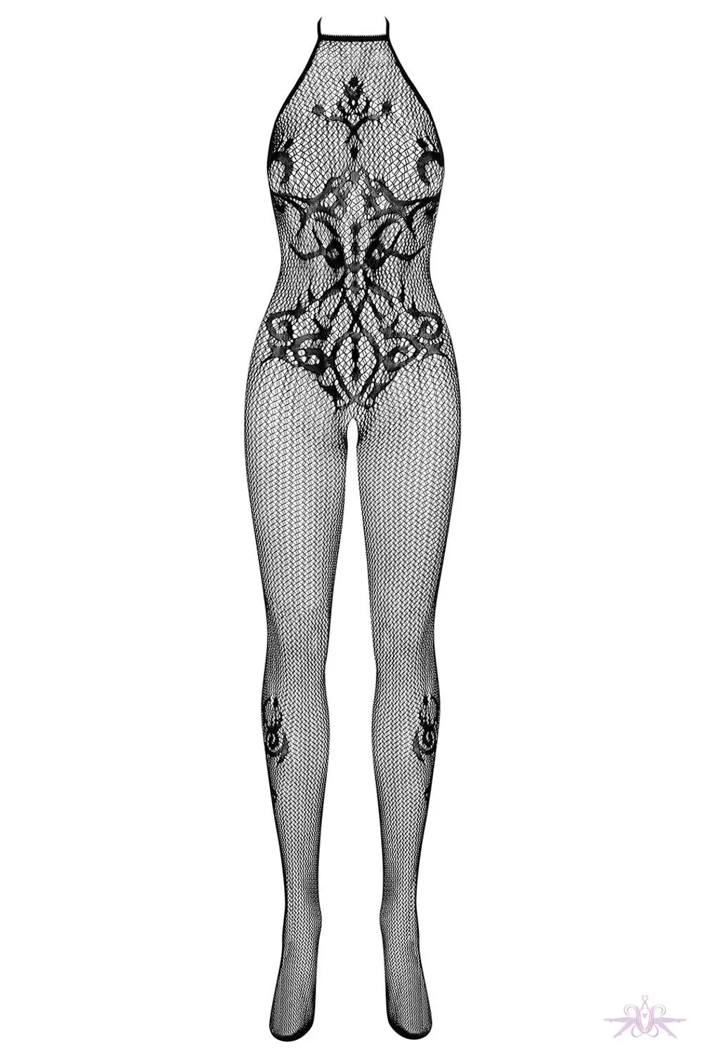 Obsessive Baroque Fishnet Bodystocking