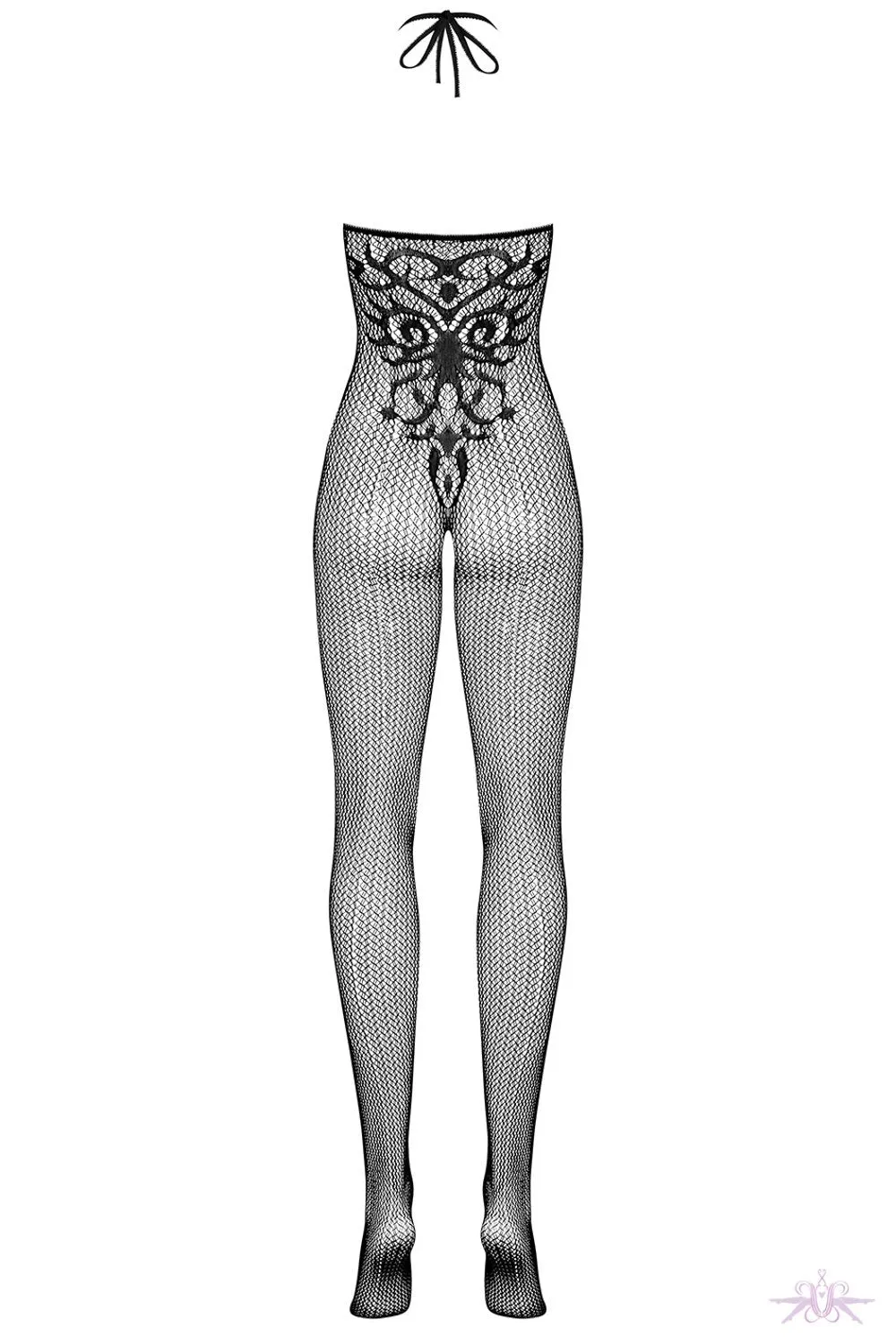 Obsessive Baroque Fishnet Bodystocking