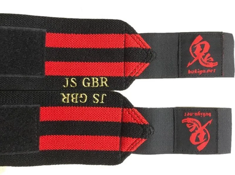 Oni Wrist Wraps IPF Approved (Black/Red)