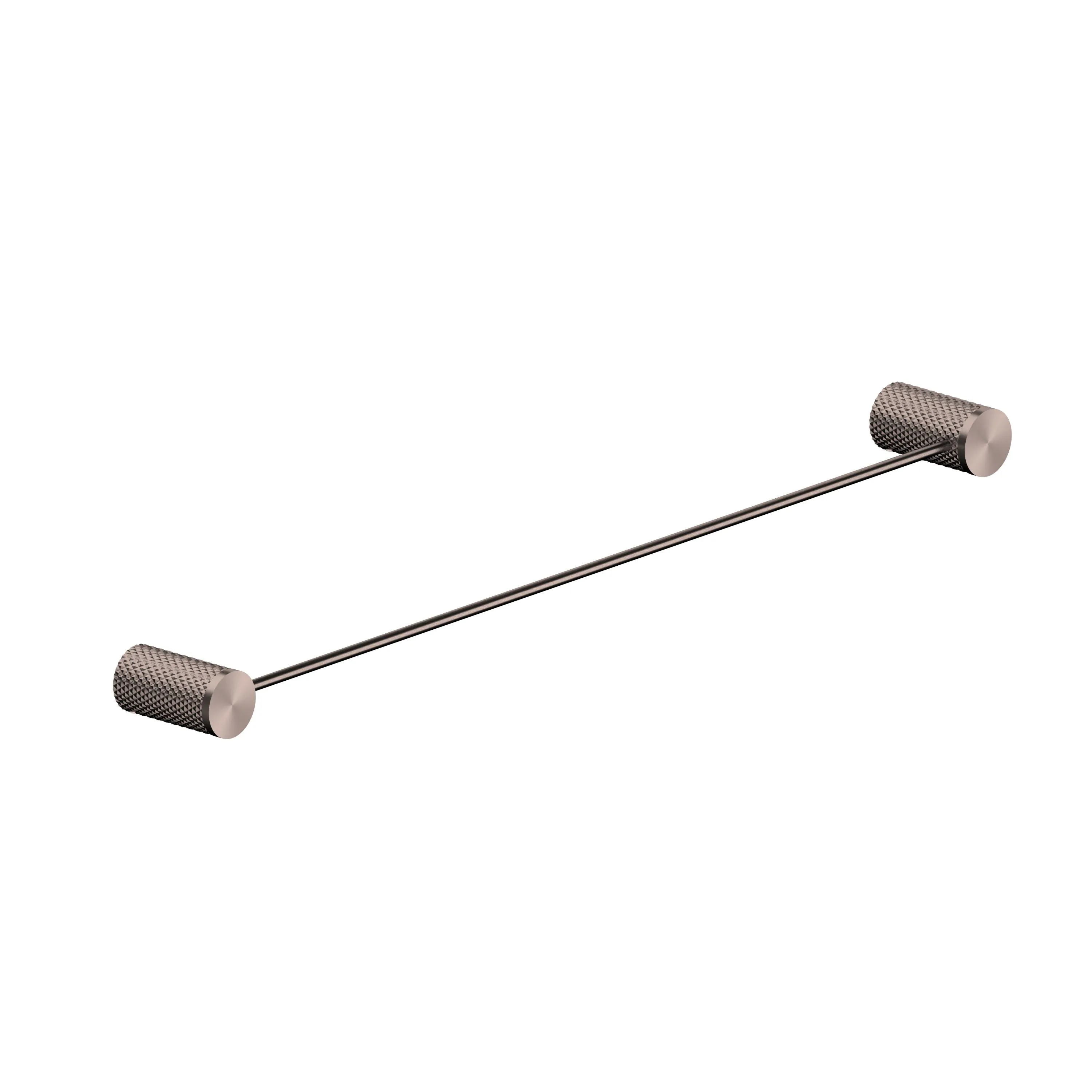 Opal Single Towel Rail 600mm Brushed Bronze 2524-BZ