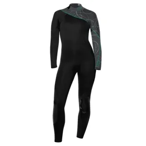 Open Box Bare 5mm Womens Elate Dive Wetsuit-Grey -08