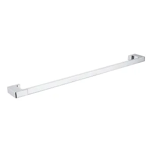 PEARL Single Towel Rail 800mm CHROME 8030-CH