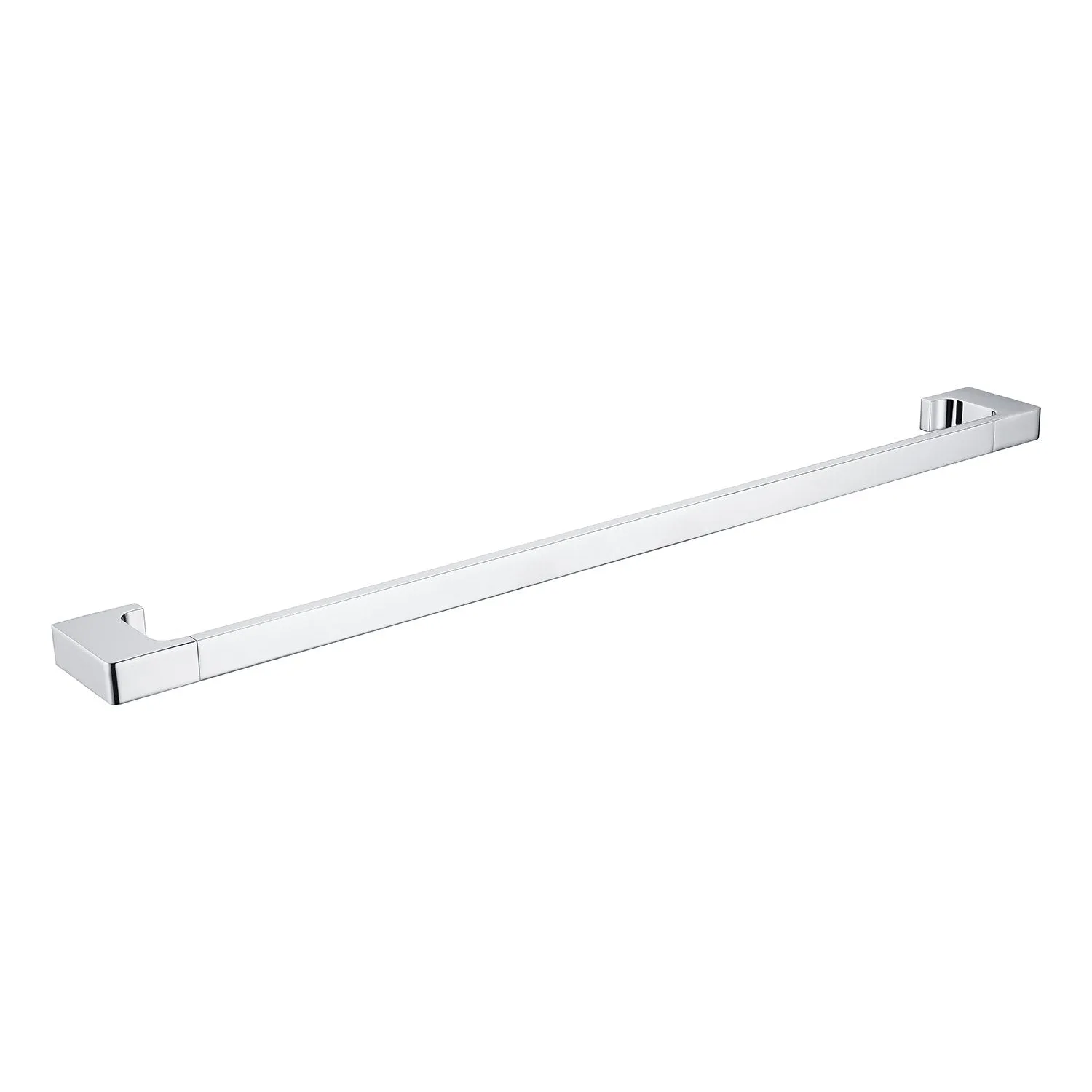 PEARL Single Towel Rail 800mm CHROME 8030-CH