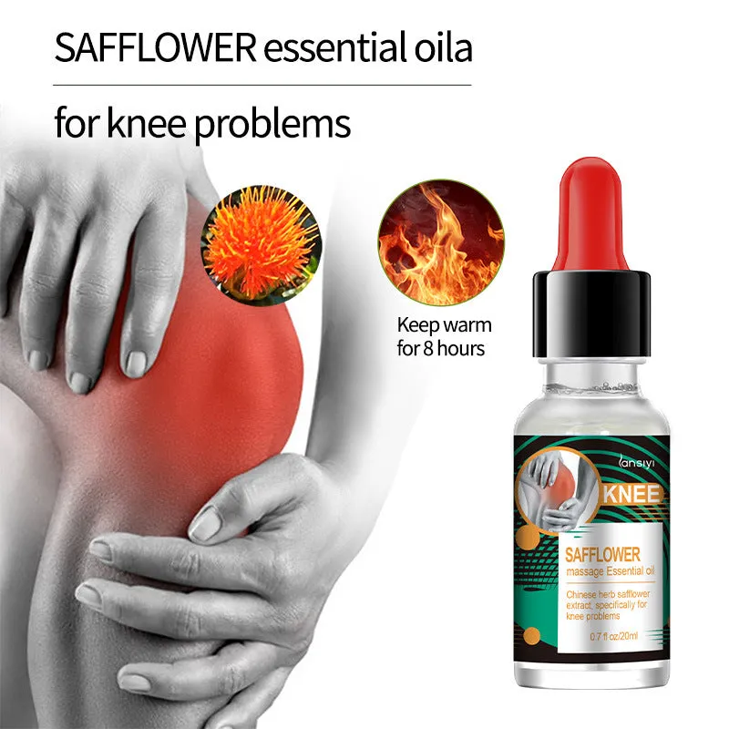 Plant Extract Saffron Knee Massage Essential Oil Strengthen and Ease Knee Problems Knee Essential Oil