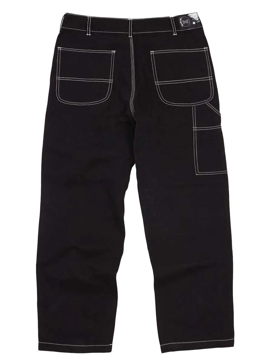 Quasi Utility Pant - Black/White