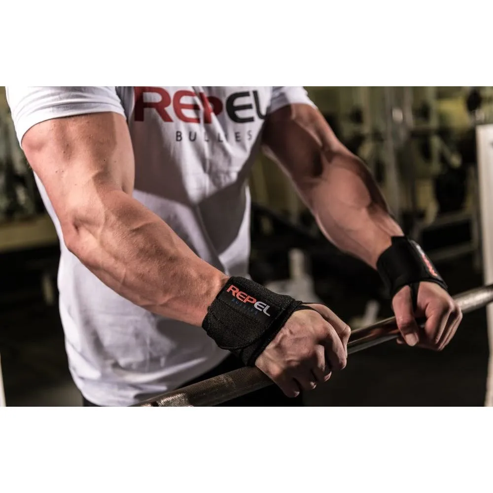 Repel Bullies Wrist Wraps - Short & Stiff