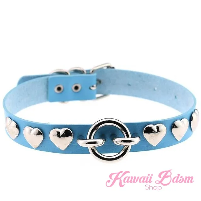 Rivet Hearts Collar