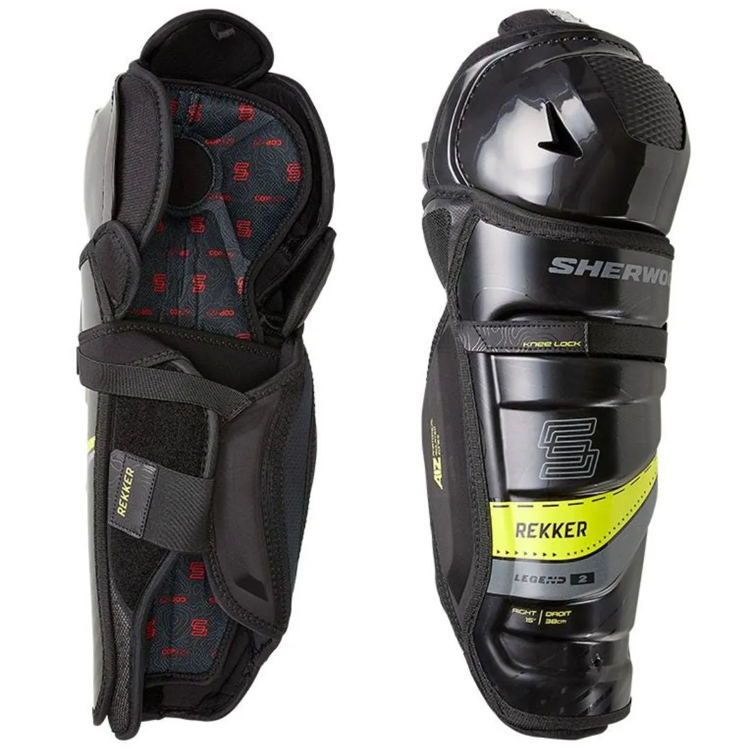 Sherwood Rekker Legend 2 Senior Hockey Shin Pads