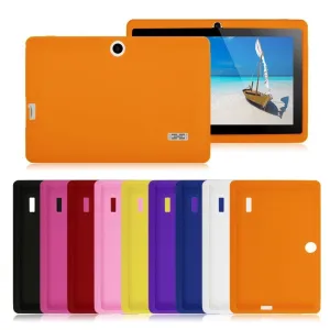 Silicone Back Cover Protective Case for 7" Tablet PC - Assorted Colors