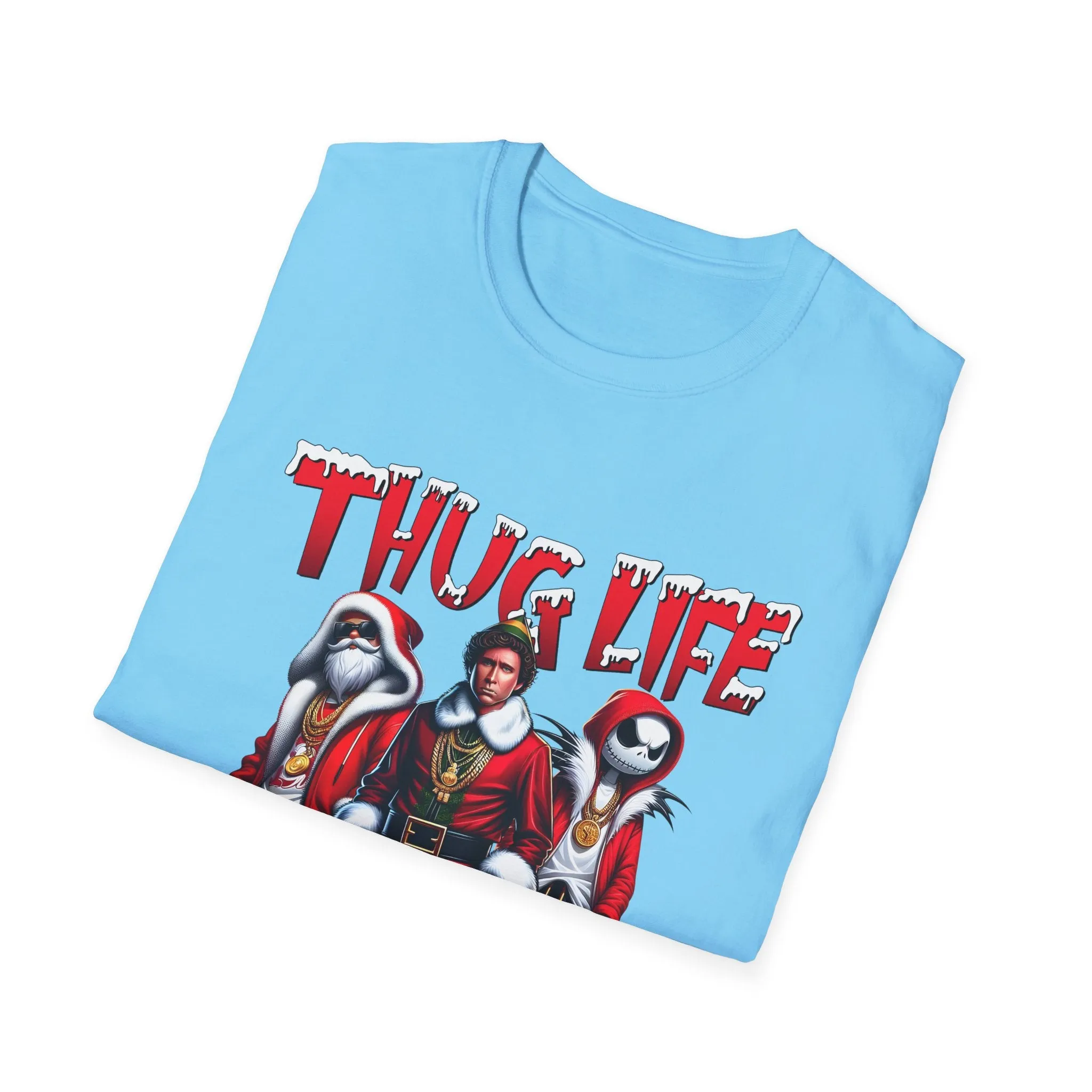 Thug Life Unisex Softstyle T-Shirt - Fun and Stylish Graphic Tee for Casual Wear