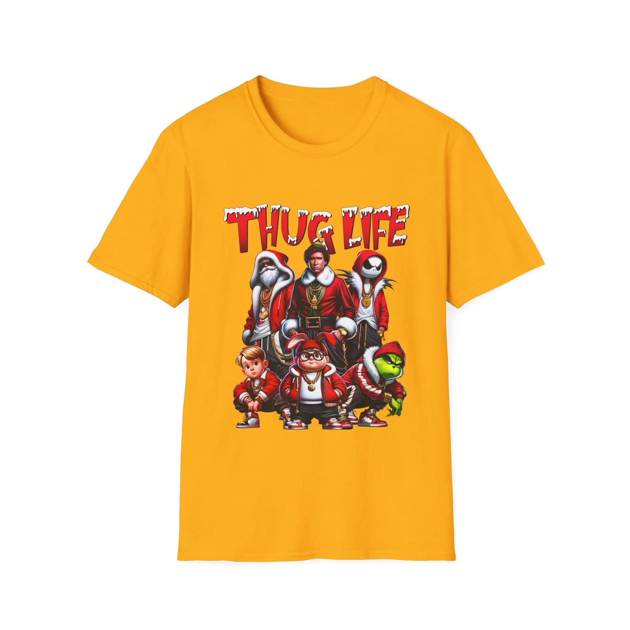 Thug Life Unisex Softstyle T-Shirt - Fun and Stylish Graphic Tee for Casual Wear