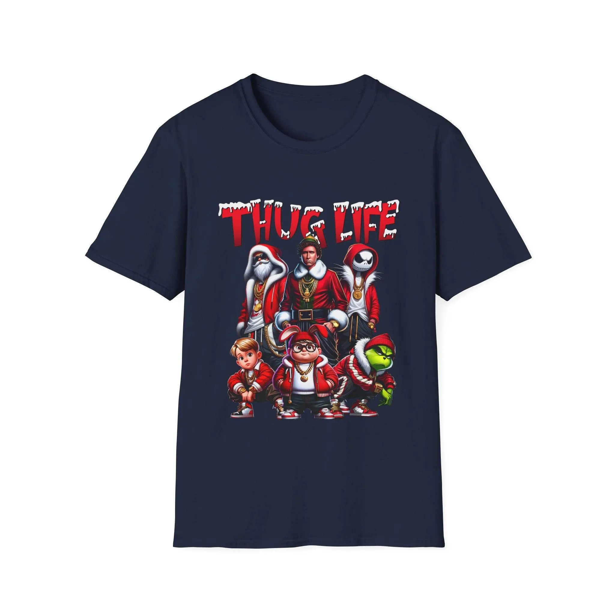 Thug Life Unisex Softstyle T-Shirt - Fun and Stylish Graphic Tee for Casual Wear