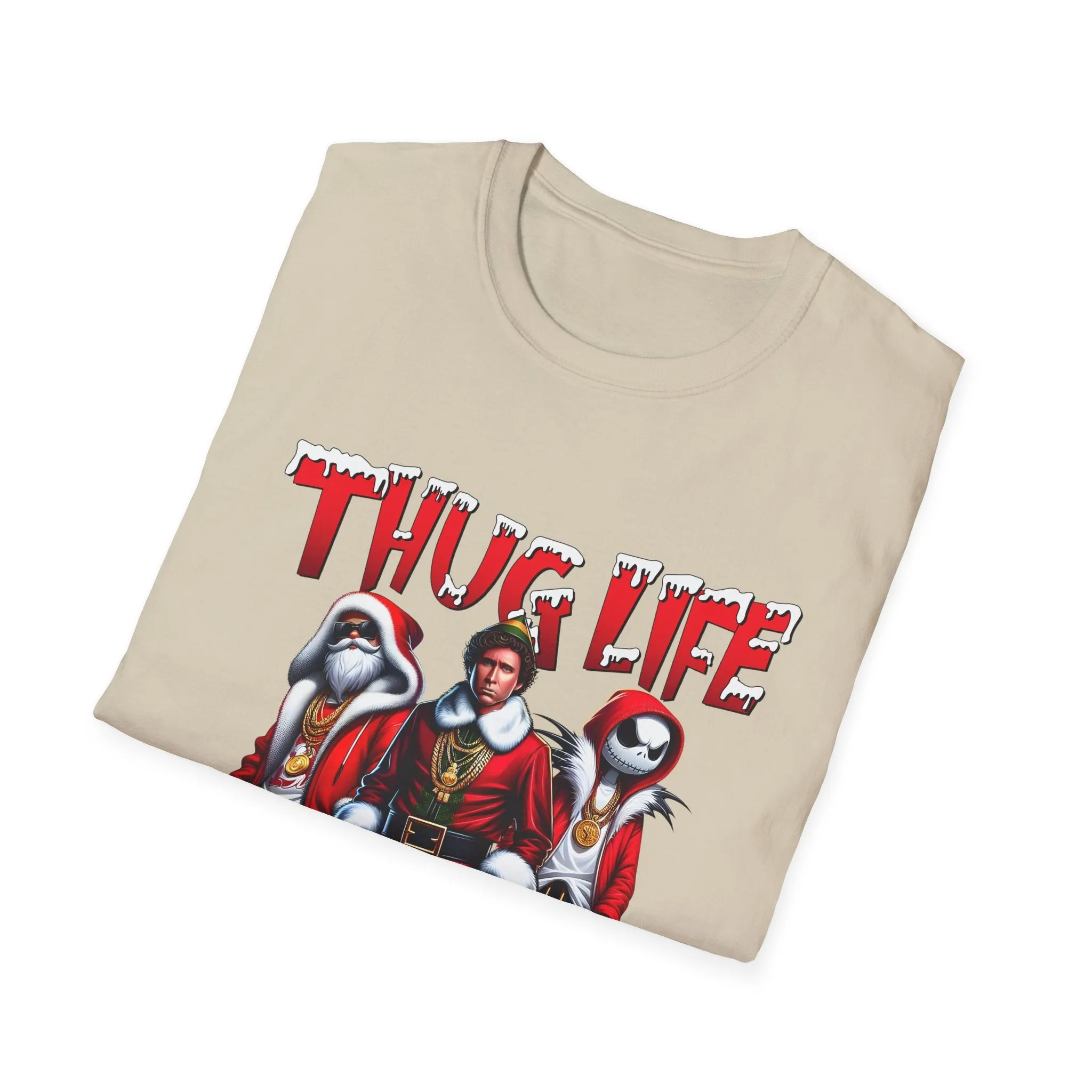 Thug Life Unisex Softstyle T-Shirt - Fun and Stylish Graphic Tee for Casual Wear