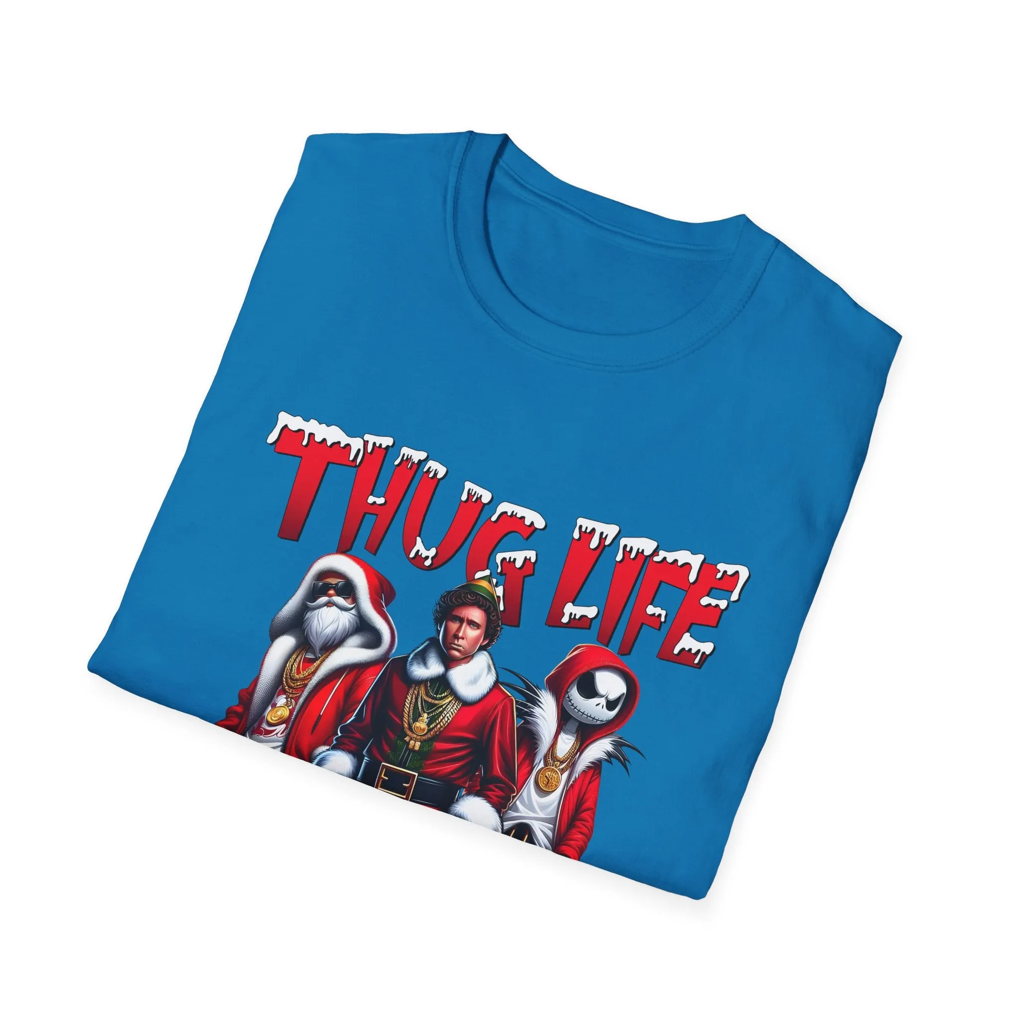 Thug Life Unisex Softstyle T-Shirt - Fun and Stylish Graphic Tee for Casual Wear