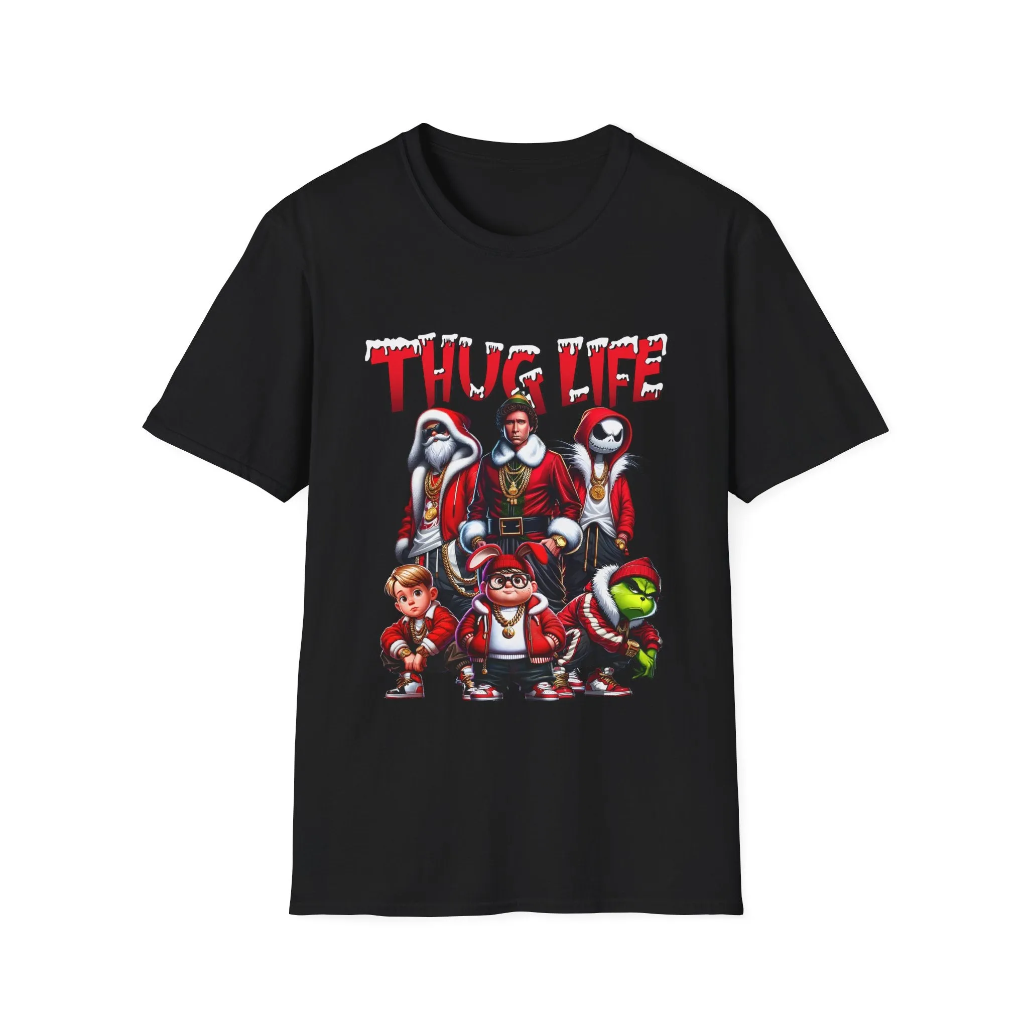 Thug Life Unisex Softstyle T-Shirt - Fun and Stylish Graphic Tee for Casual Wear