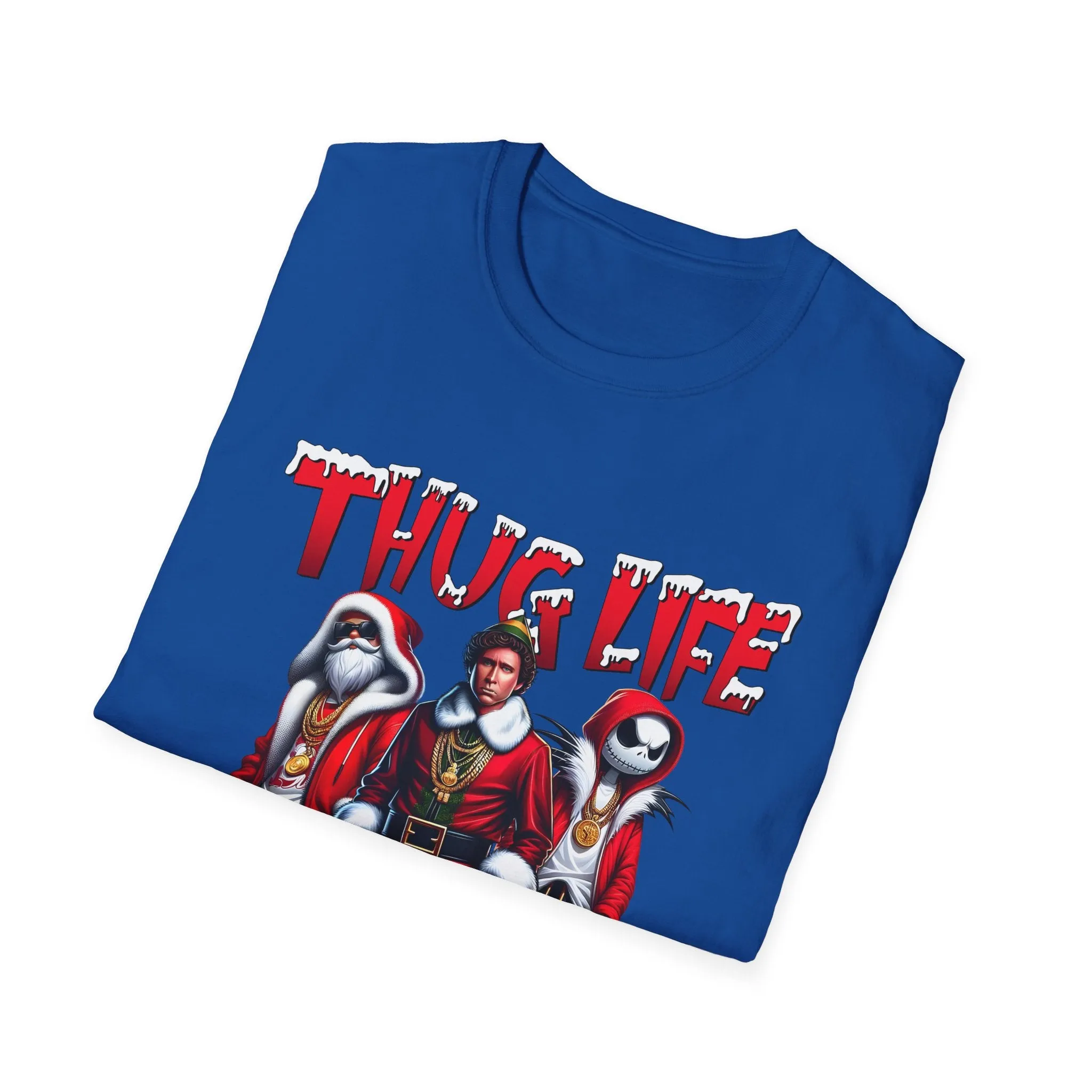 Thug Life Unisex Softstyle T-Shirt - Fun and Stylish Graphic Tee for Casual Wear