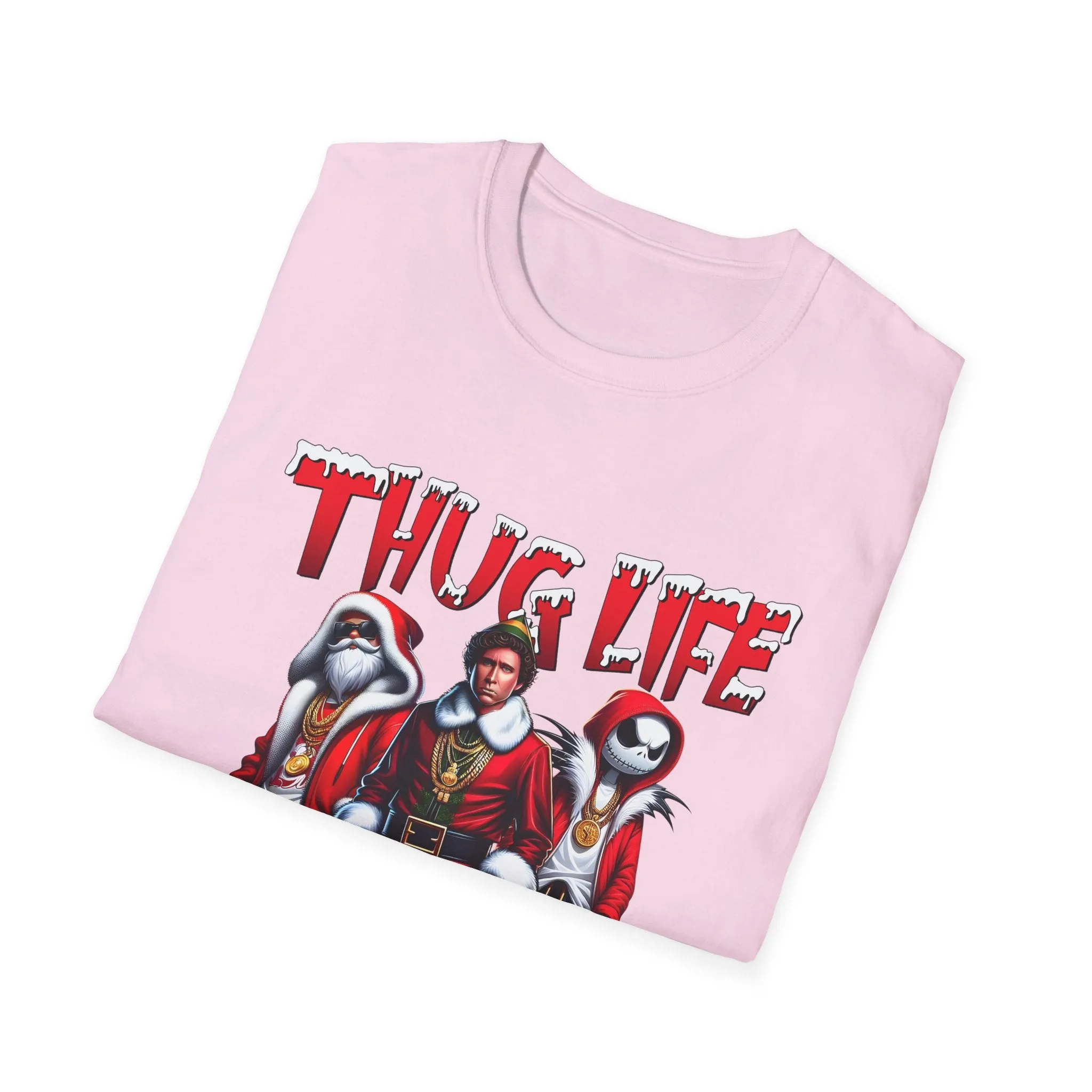 Thug Life Unisex Softstyle T-Shirt - Fun and Stylish Graphic Tee for Casual Wear